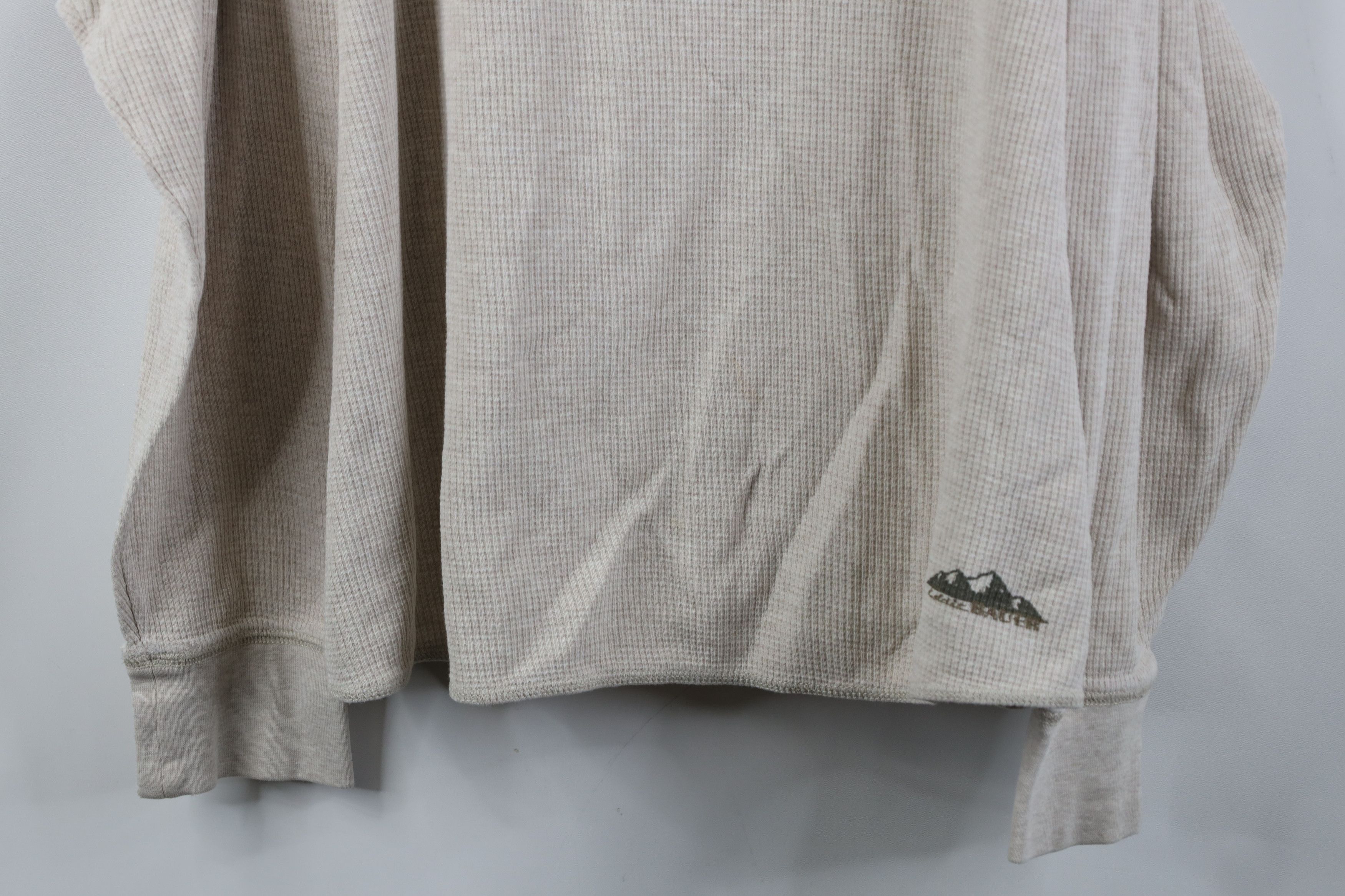 Eddie Bauer Vintage Y2K Eddie Bauer Waffle Knit Long Sleeve T-Shirt Size US XXL / EU 58 / 5 - 3 Thumbnail