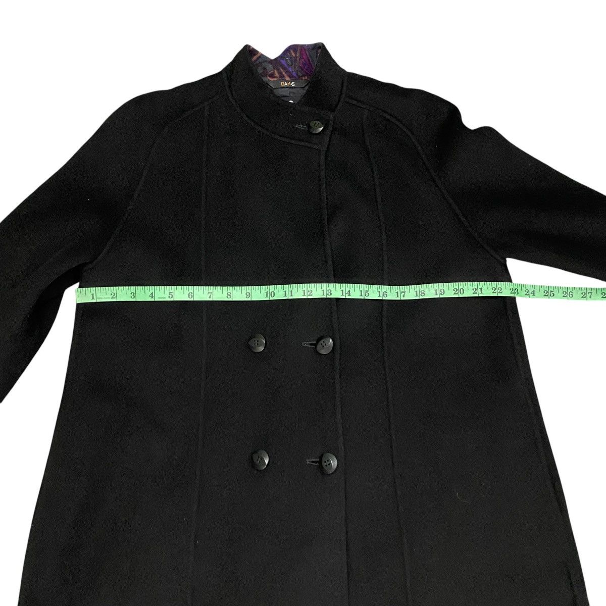 DAKS × Designer × Vintage Vintage Daks London Wool Button Jacket M/L Size Black Colour Size US L / EU 52-54 / 3 - 12 Thumbnail