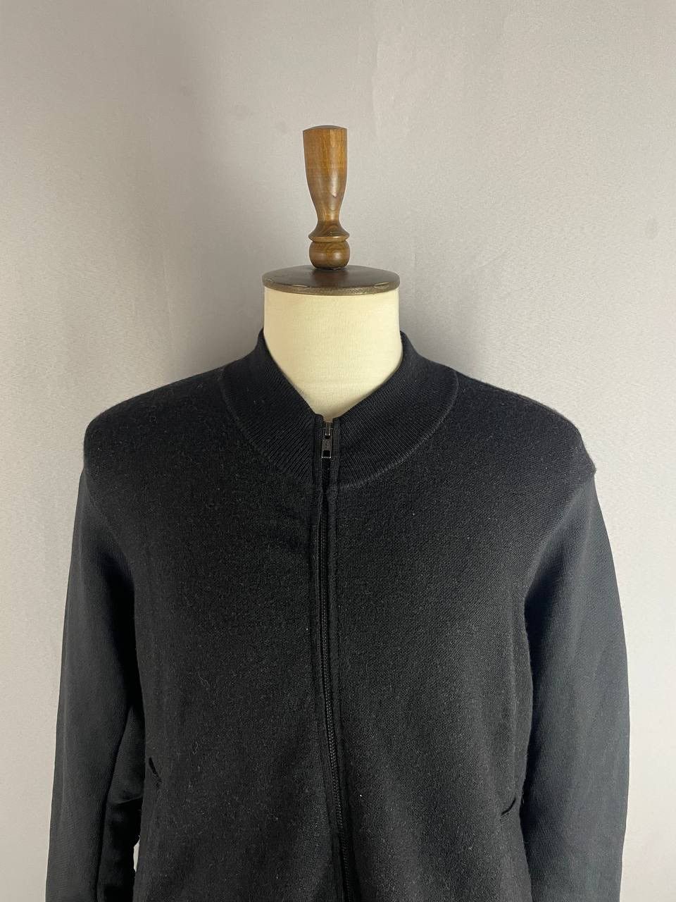 Y-3 Y-3 x Adidas Knitted Bomber Black Jacket Zip Size US M / EU 48-50 / 2 - 3 Thumbnail