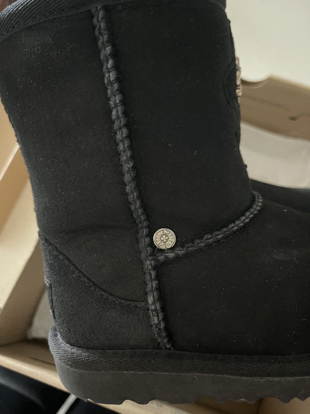 Chrome Hearts Chrome Hearts Ugg Black Boots Size US 12 / IT 42 - 6 Thumbnail