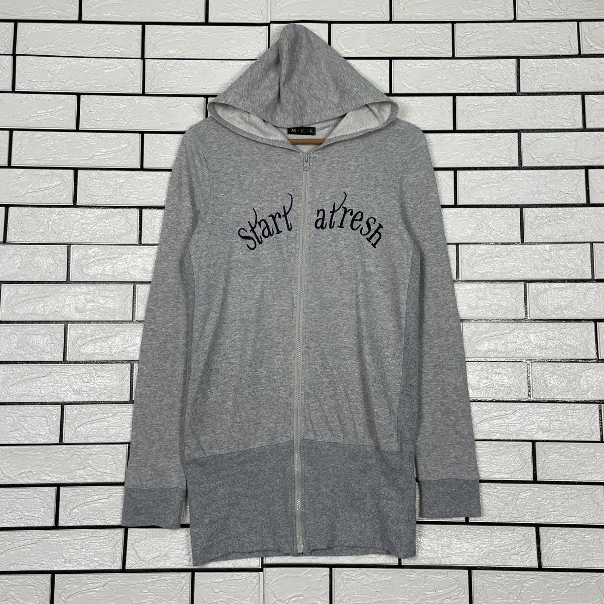 Japanese Brand Japanese Brand MKR Start Atresh Long Hoodie Size XS / US 0-2 / IT 36-38 - 1 Thumbnail