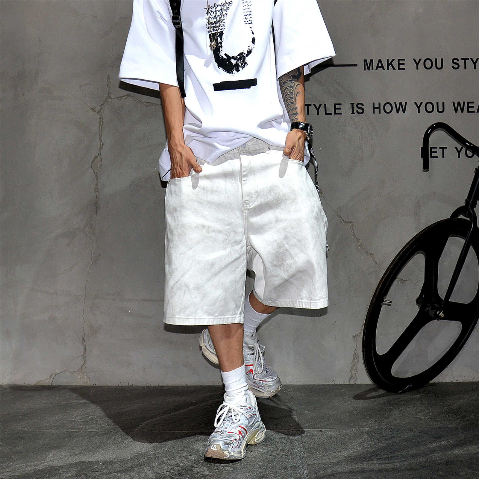 Japanese Brand Streetwear Dirty Jorts Size US 31 - 1 Thumbnail