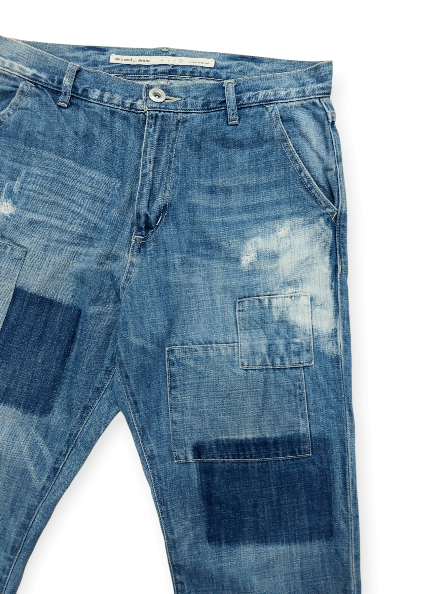 Other Japanese Niko And ... Patchwork Denim Size US 31 - 6 Thumbnail