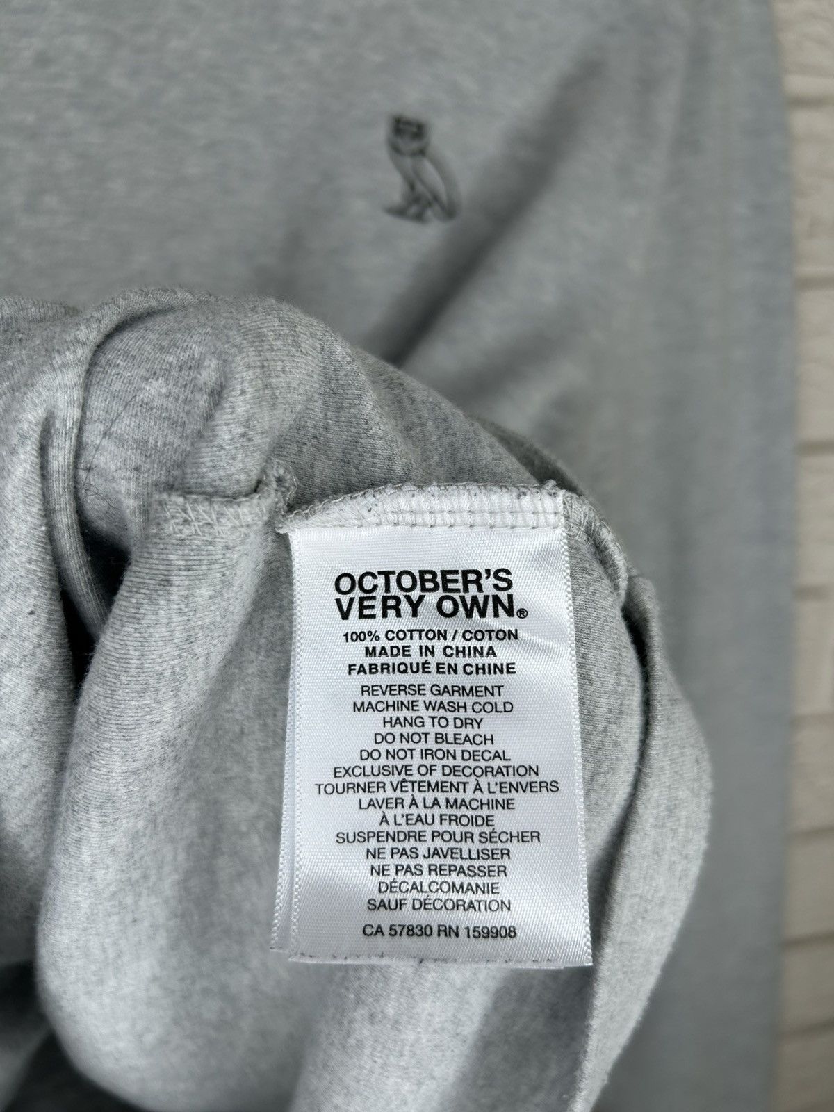 Drake × October's Very Own OVO Owl Logo Long Sleeve Shirt Size US M / EU 48-50 / 2 - 6 Thumbnail