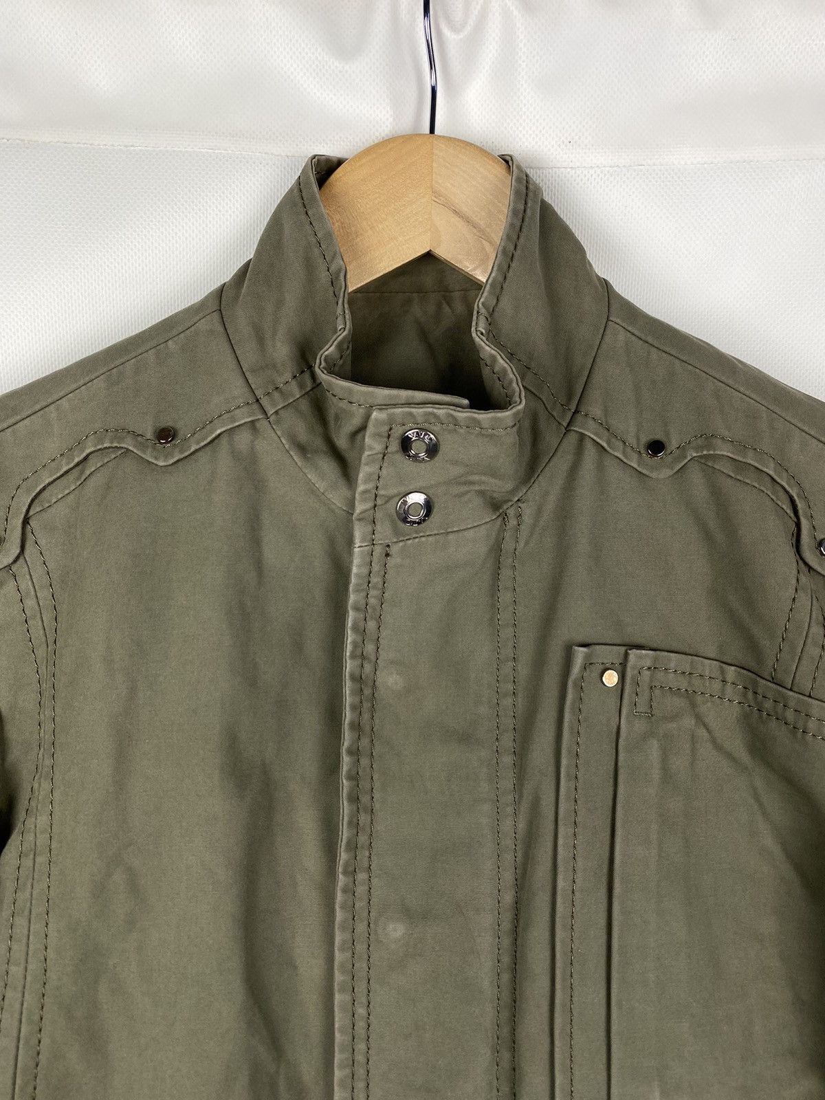 Versace Jeans Couture × Vintage Versace Jeans Couture vintage ladies military style jacket Size XL / US 12-14 / IT 48-50 - 6 Thumbnail