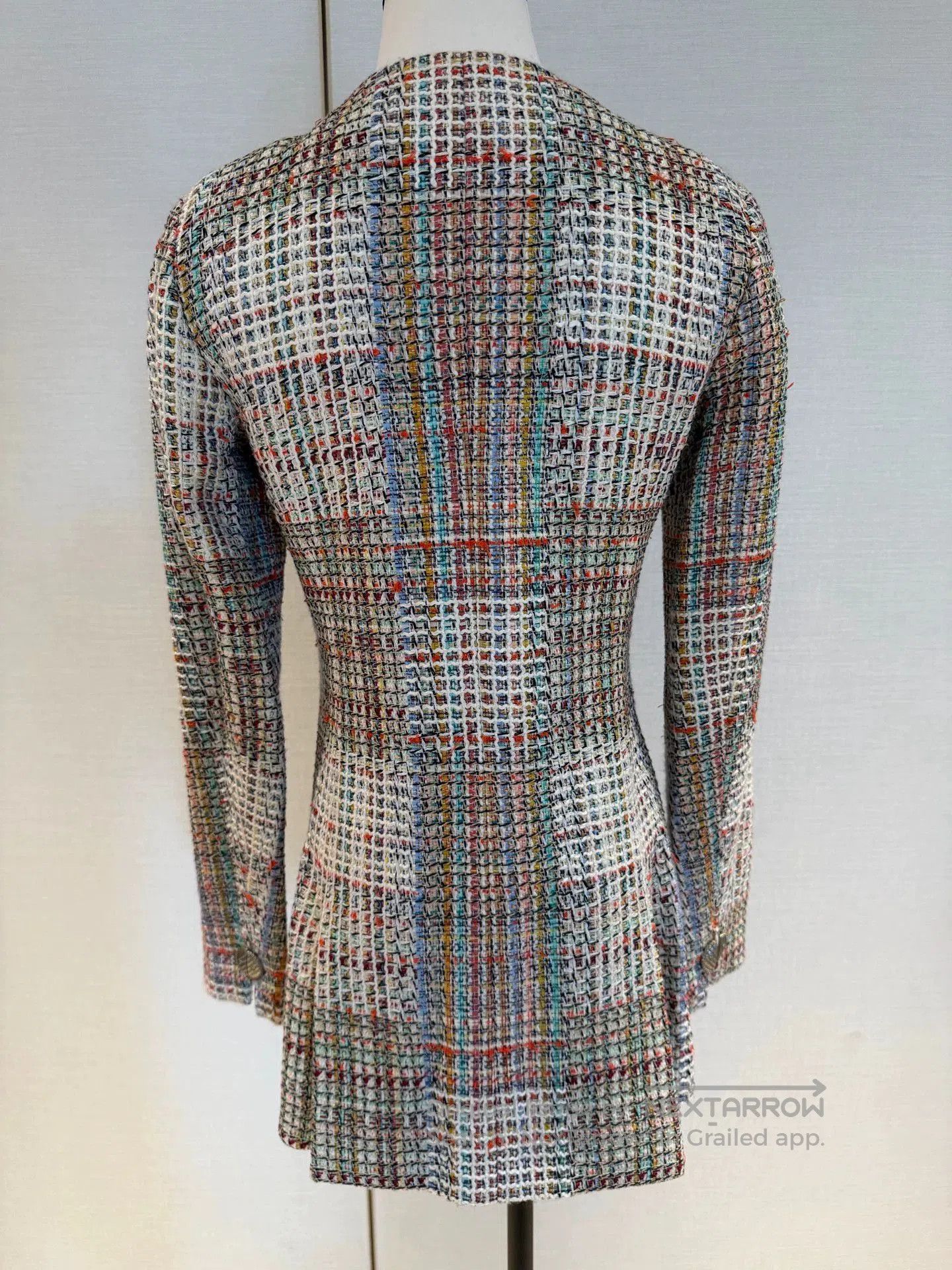Chanel Chanel Cuba Series Tweed Coat Dress. Size US S / EU 44-46 / 1 - 2 Thumbnail