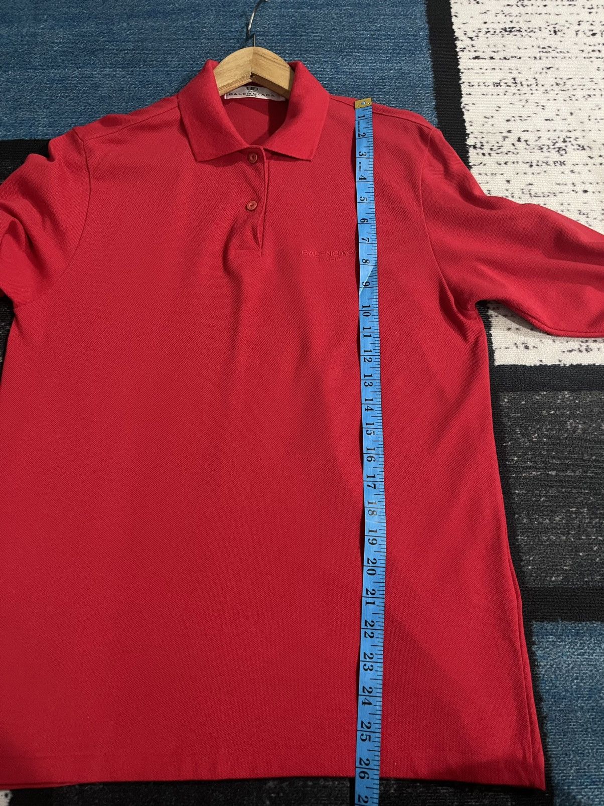 Balenciaga Vintage Balenciaga Paris Longsleeve Collar Size US M / EU 48-50 / 2 - 13 Thumbnail