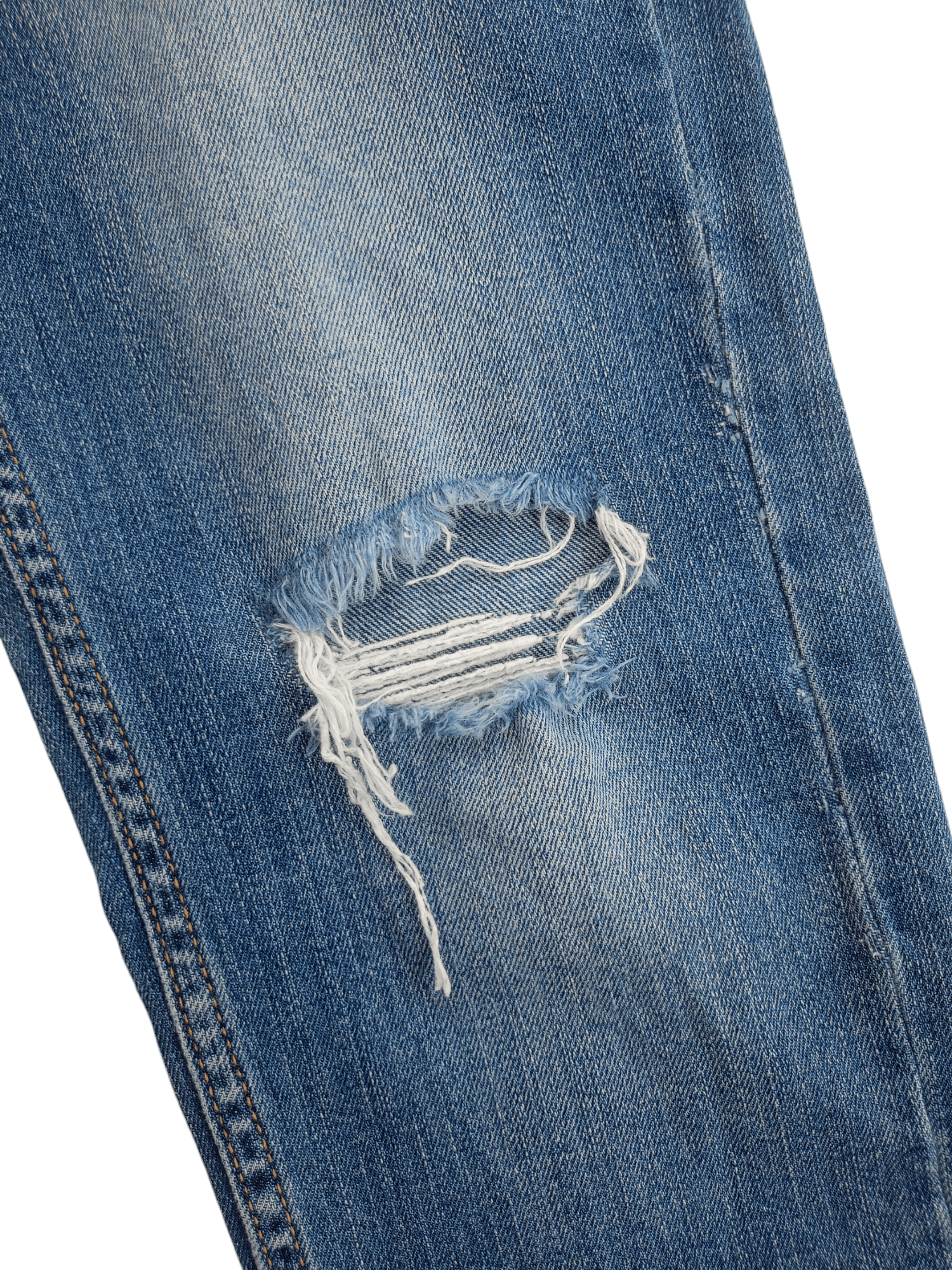 Banana Republic BANANA REPUBLIC Slim Fit Distressed Streetwear Jeans Size 26" / US 2 / IT 38 - 10 Thumbnail