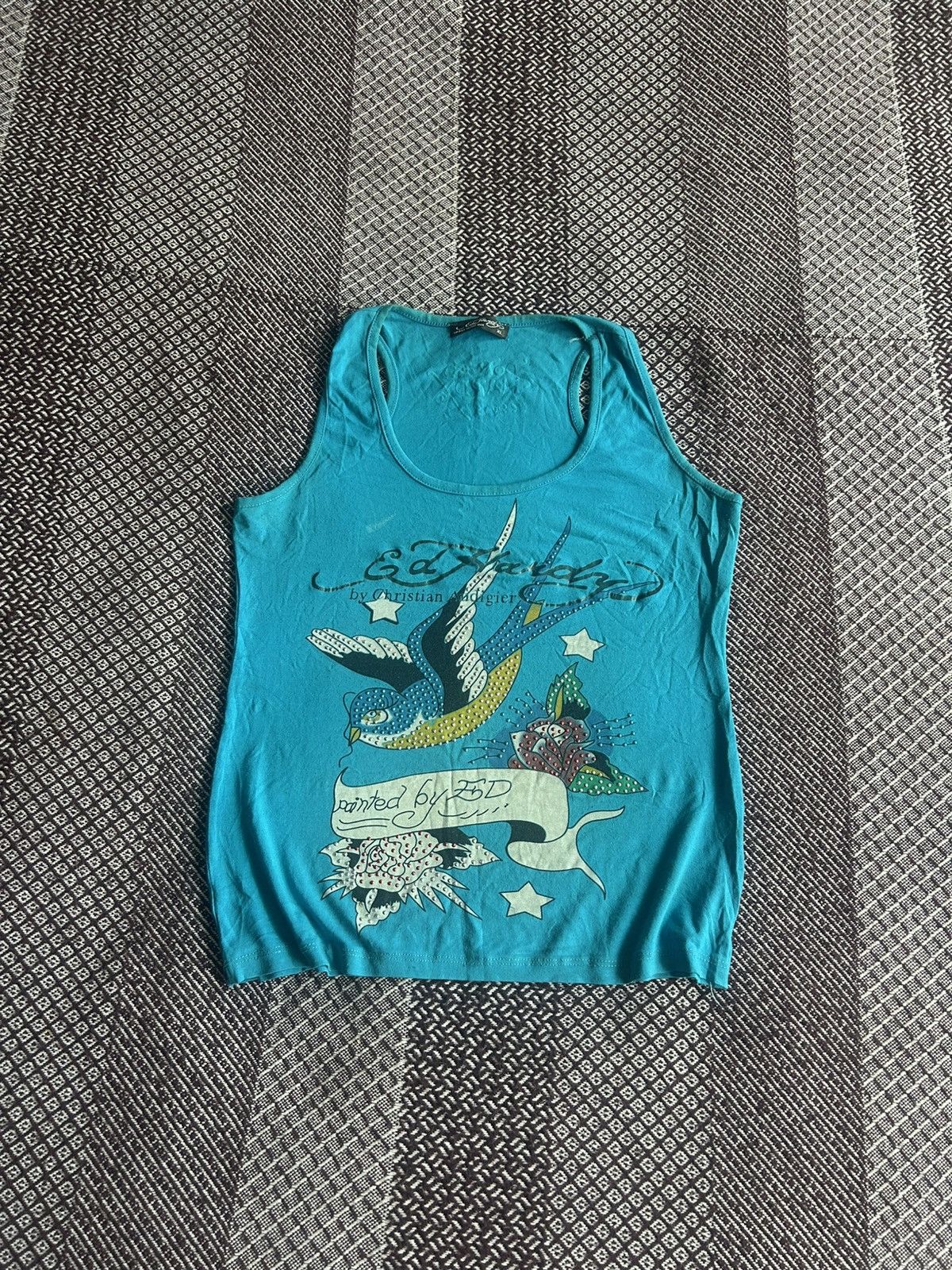 Ed Hardy Vintage Ed Hardy Summer Tattoo Wear Y2K Tank Top Unisex XL Size XL / US 12-14 / IT 48-50 - 1 Thumbnail
