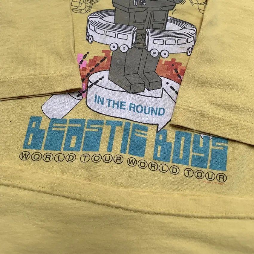 Vintage Vintage 90s Beastie Boys Hello Nasty In The Round Tour Tee Size US XL / EU 56 / 4 - 5 Thumbnail