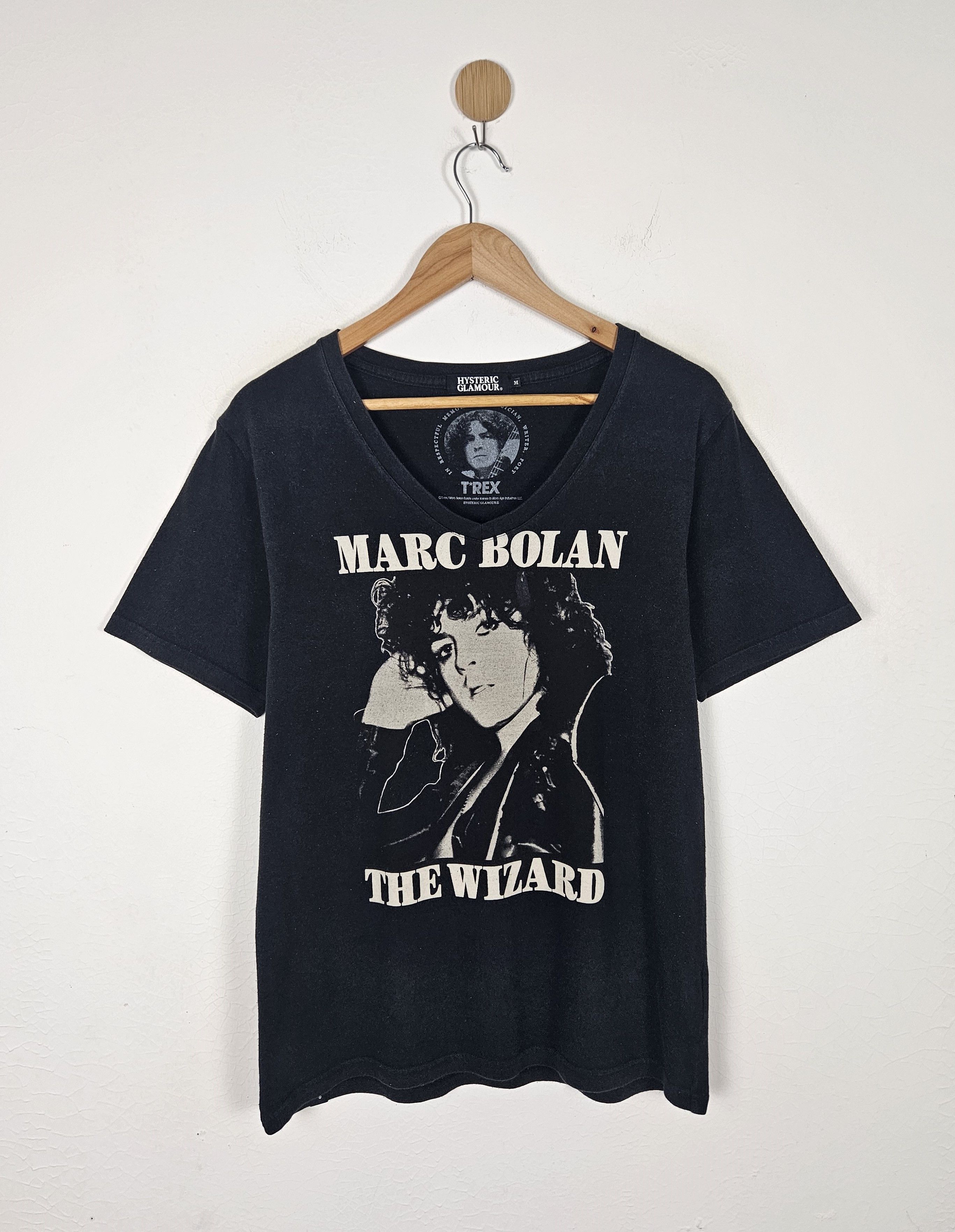 Band Tees × Hysteric Glamour Hysteric Glamour Marc Bolan Trex The 