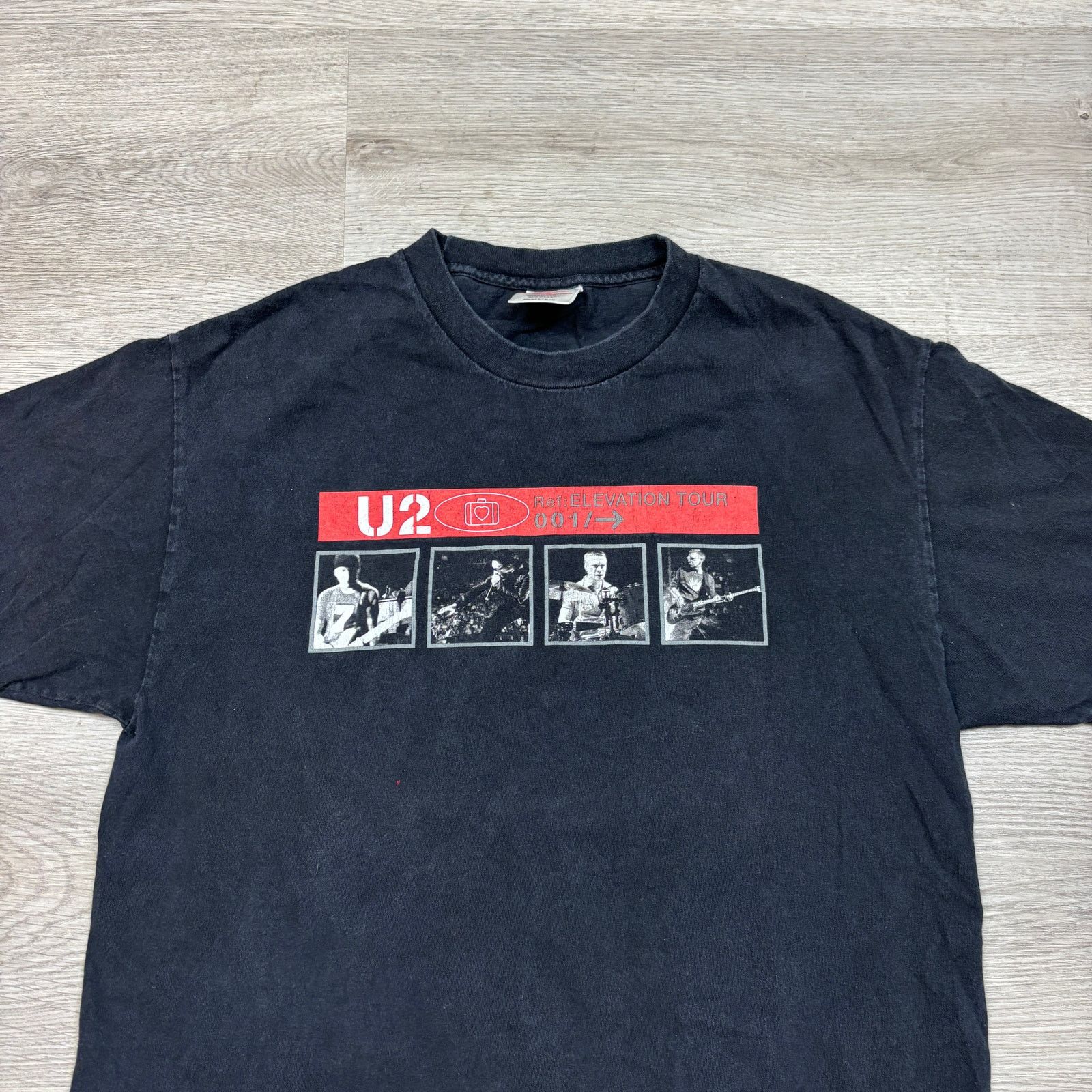 Band Tees × Vintage VTG 2001 U2 Elevation Tour Band Tee Shirt Men's Large Bono Size US L / EU 52-54 / 3 - 2 Thumbnail