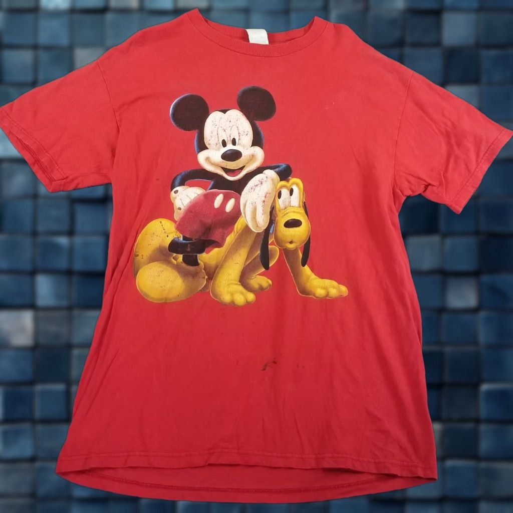 Mickey Unlimited Vintage 90's Disney Mickey Unlimited T Shirt Men Large L Grunge Made in USA Mark Size US L / EU 52-54 / 3 - 1 Thumbnail