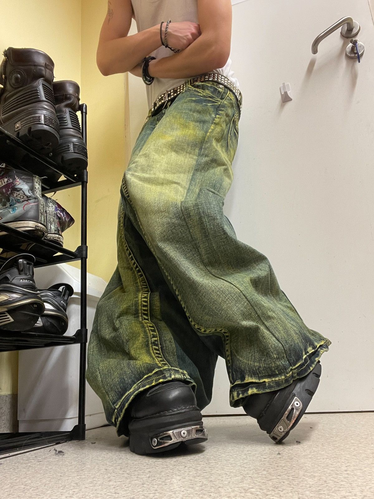 Handmade × If Six Was Nine × Japanese Brand rare toxic handmade Pants Size US 31 - 4 Thumbnail
