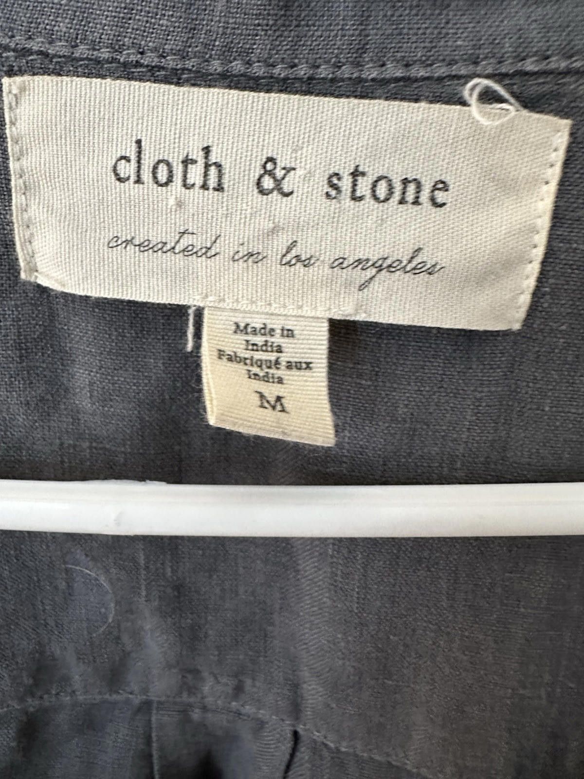 Designer Cloth and Stone button down size medium 100% Linen Size M / US 6-8 / IT 42-44 - 2 Thumbnail