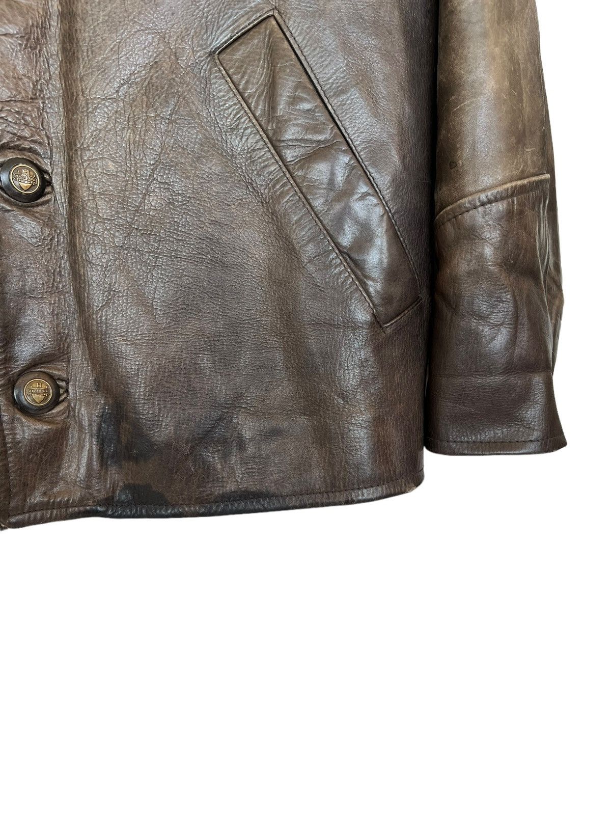 Japanese Brand HideDesign Fur Fleece Sunfaded Gothic Jacket Size US L / EU 52-54 / 3 - 7 Thumbnail