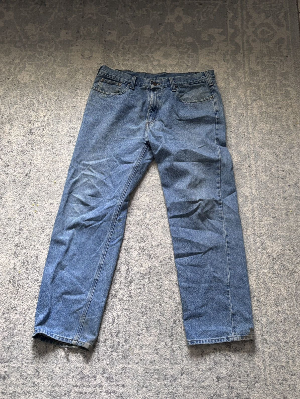 Carhartt Vintage Carhartt Relaxed Fit Straight Leg Jeans Size US 32 / EU 48 - 3 Thumbnail