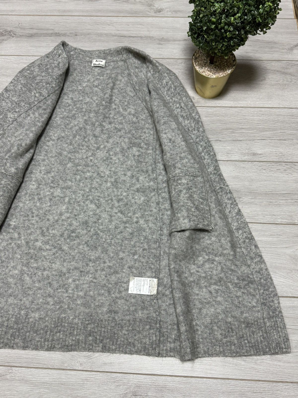 Acne Studios Acne Studios mohair Raya sweater cardigan Size US S / EU 44-46 / 1 - 5 Thumbnail