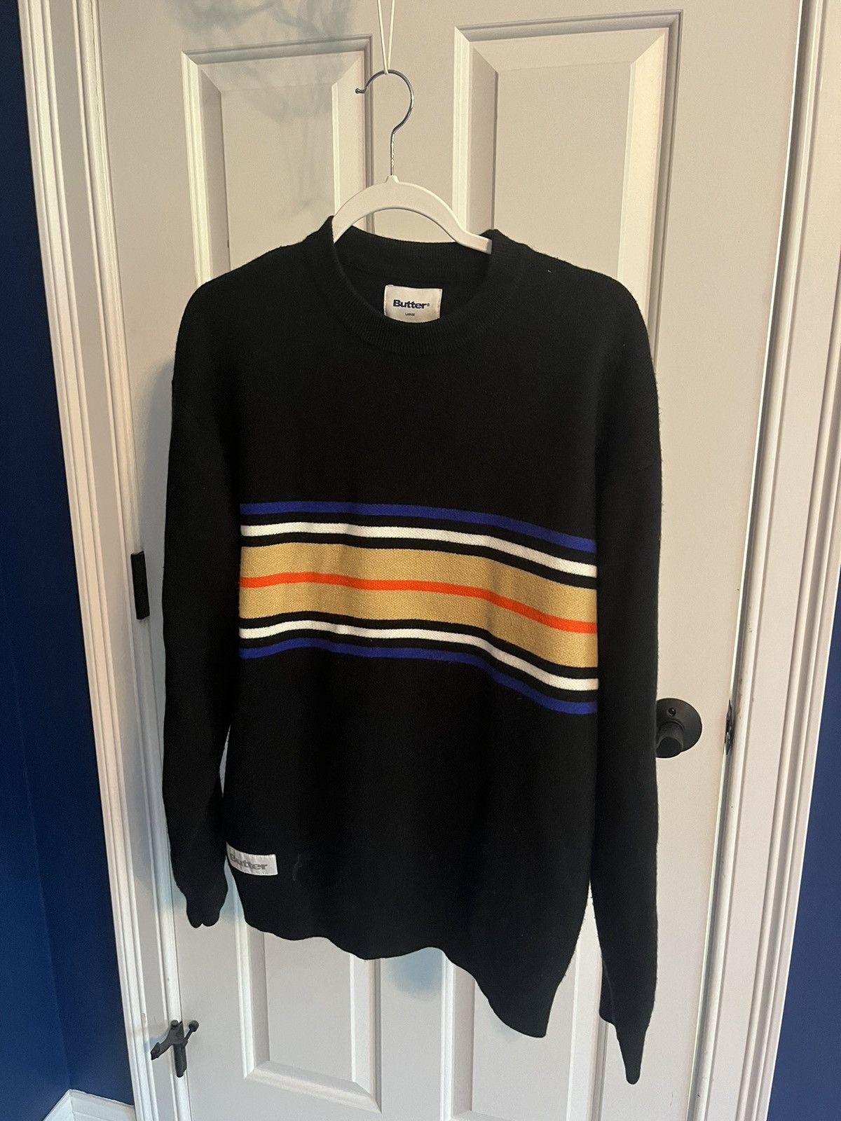 Butter Goods Butter Goods Stripe Sweater Size US L / EU 52-54 / 3 - 1 Thumbnail