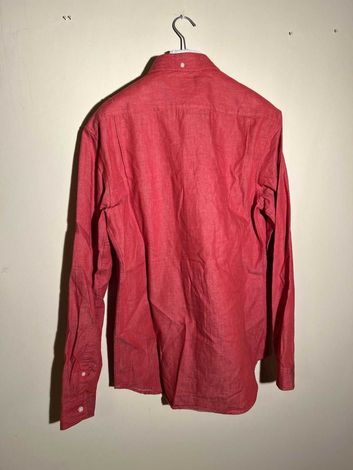 Supreme SS12 SUPREME DENIM SHIRT RED LARGE 2012 Size US L / EU 52-54 / 3 - 4 Thumbnail