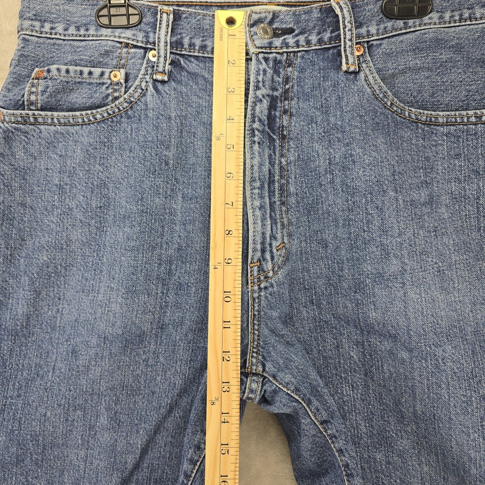 Levi's Levis 550 Jorts Jean Shorts Denim Size 36 (Fits 35x9) Y2K Size US 36 / EU 52 - 13 Thumbnail