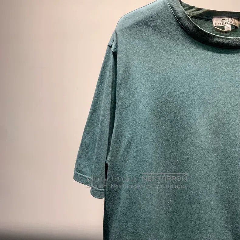 Hermes Hermes Front Patched Printed Short Sleeve Size US XL / EU 56 / 4 - 5 Thumbnail