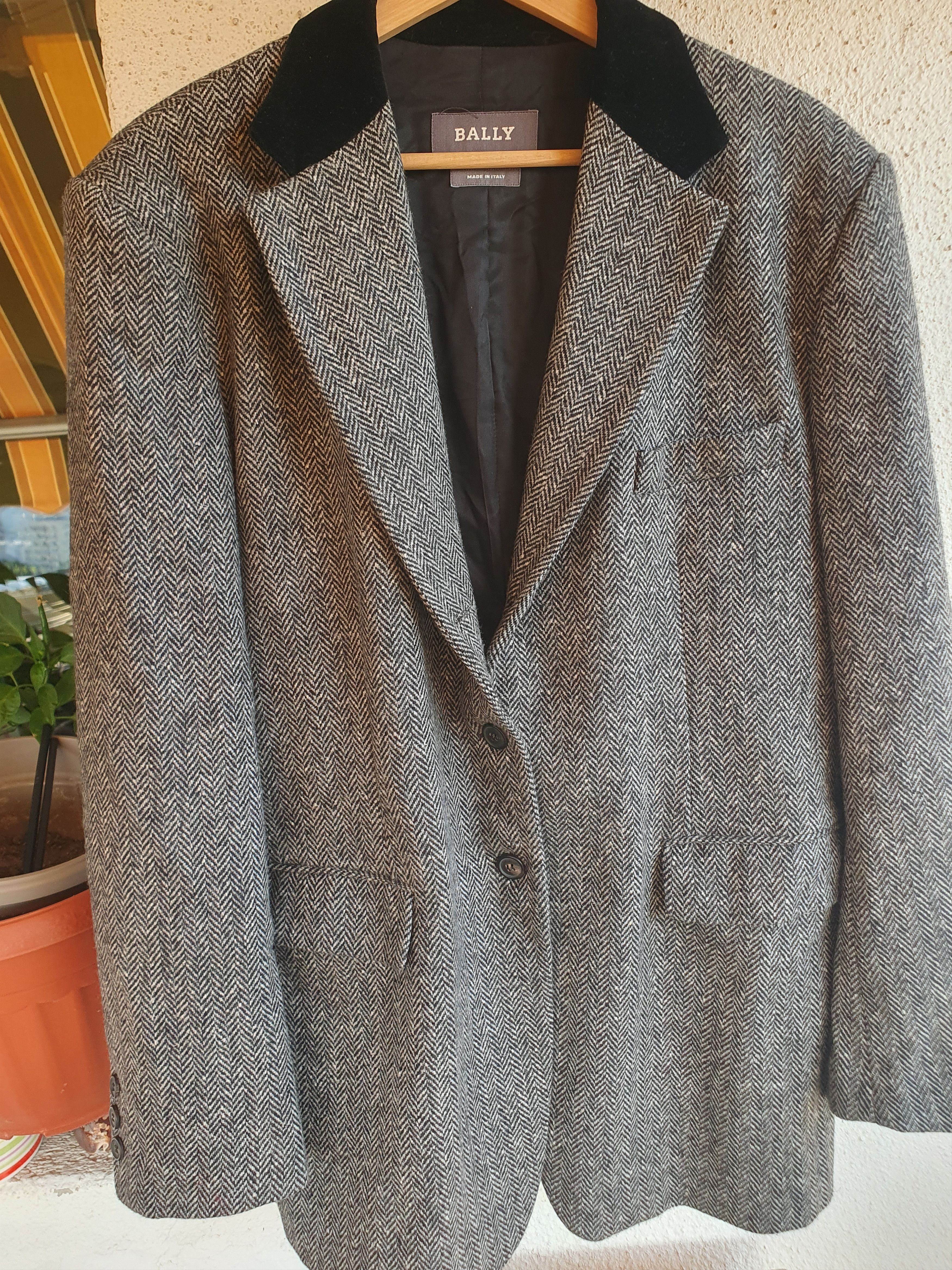 Bally Bally Made in Italy Lambswool blazer sz L Size 46R - 7 Thumbnail