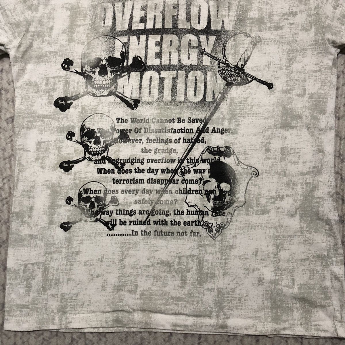Japanese Brand Rare Japanese Brand Seditionaries/Punk Skull Tees Size US S / EU 44-46 / 1 - 3 Thumbnail