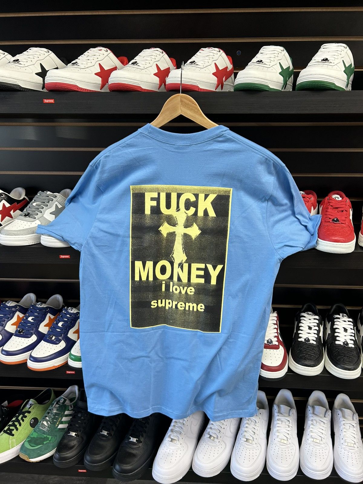 Supreme Supreme “Fuck The Money” T-shirt | Grailed