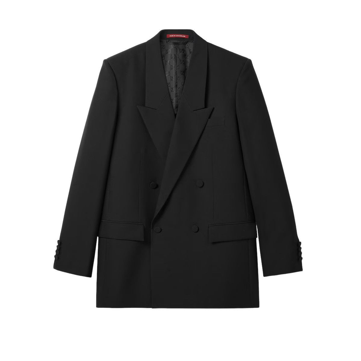 Gucci GUCCI $3100 Black Panama Jacket New & Authentic (Men's size: Size US L / EU 52-54 / 3 - 1 Preview