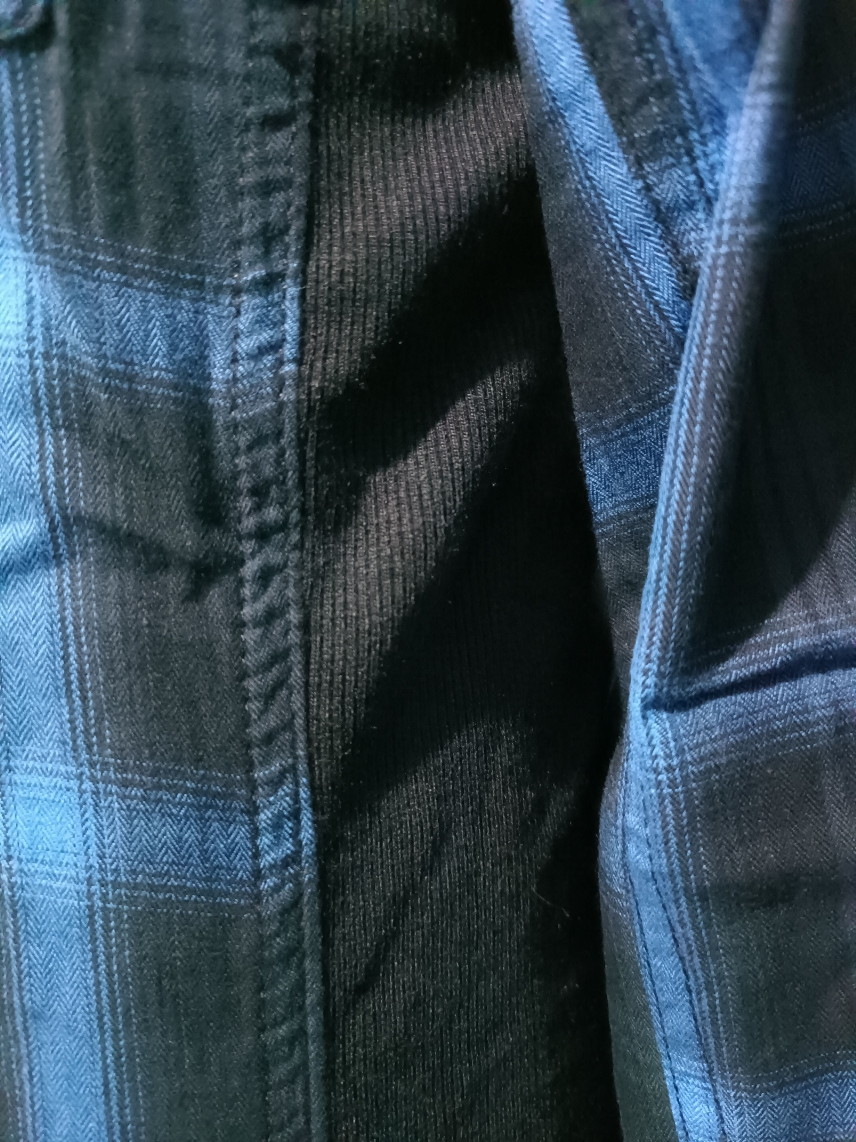 In The Attic × Japanese Brand In The Attic Black and Blue Checkered Double Layer Shirt Size US M / EU 48-50 / 2 - 6 Thumbnail