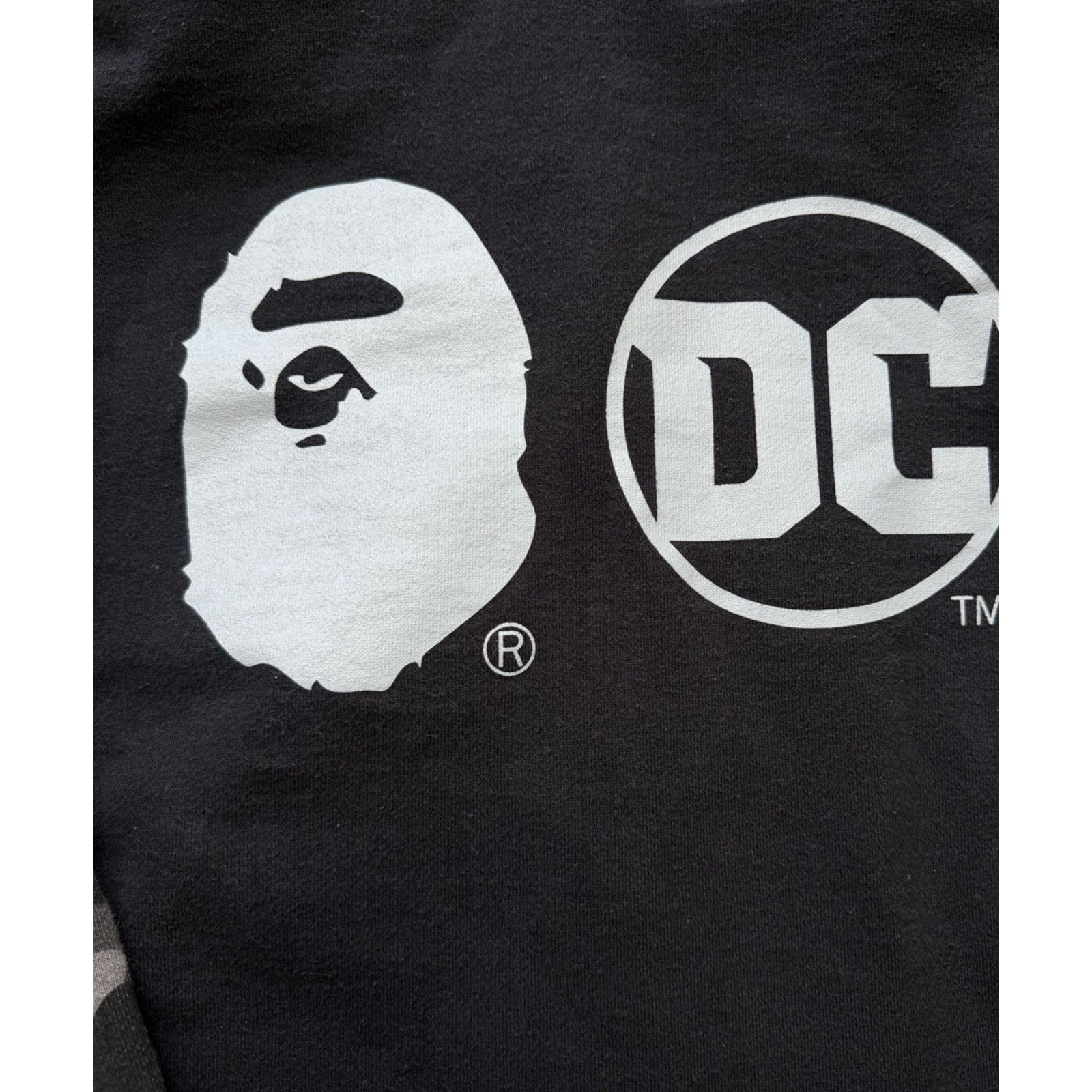 Bape Size L (Fits M) - Bape x DC Comics Batman Full Zip Hoodie Size US L / EU 52-54 / 3 - 5 Thumbnail