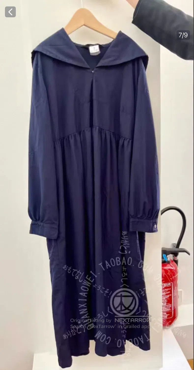 Comme des Garcons Comme Des Garcons Polyester navy blue long-sleeved sailor Size XS / US 0-2 / IT 36-38 - 2 Thumbnail