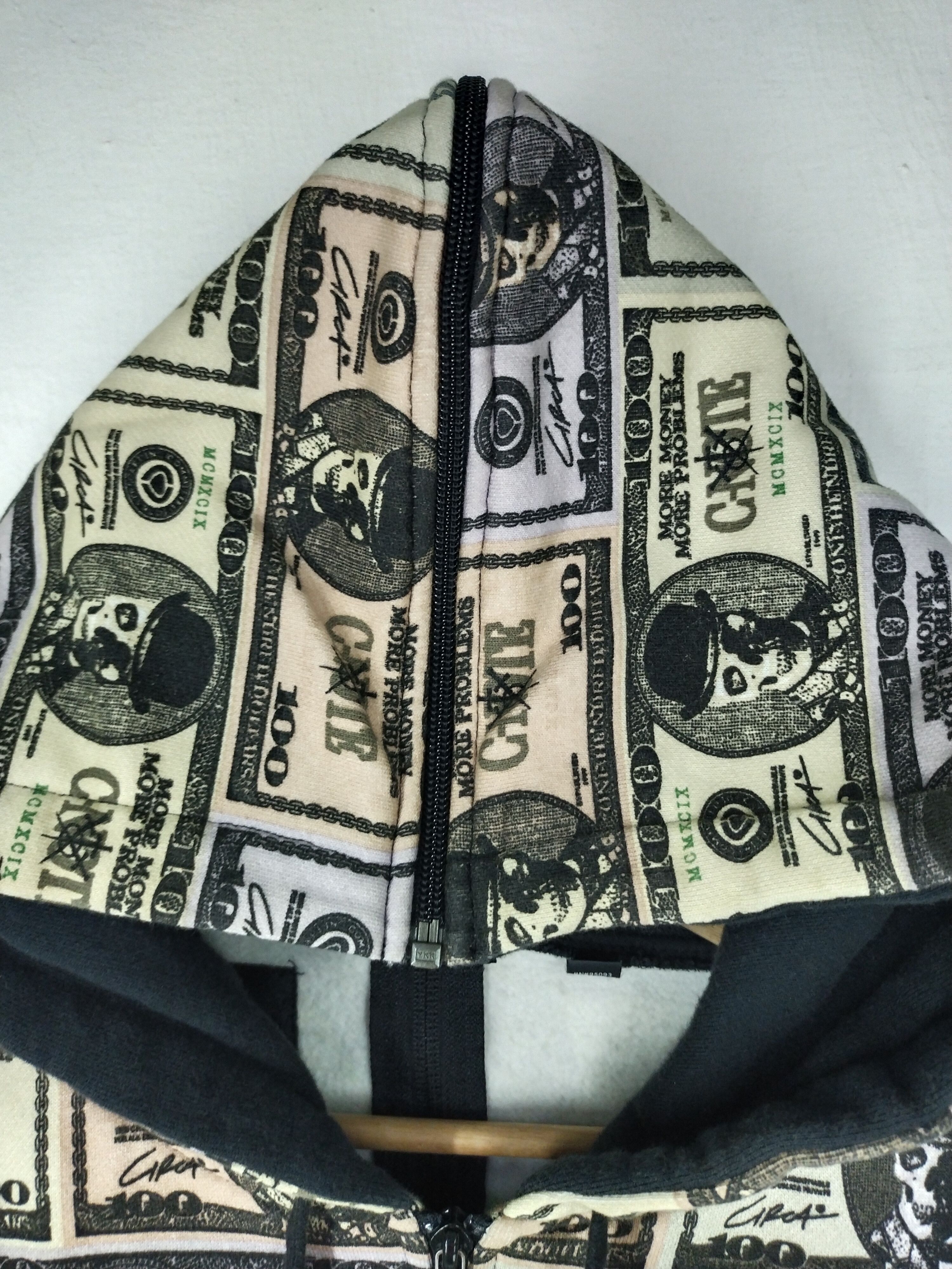 C1RCA Vintage Circa C-Note Skulls Overprint Punks LBG Hoodie Size US M / EU 48-50 / 2 - 3 Thumbnail
