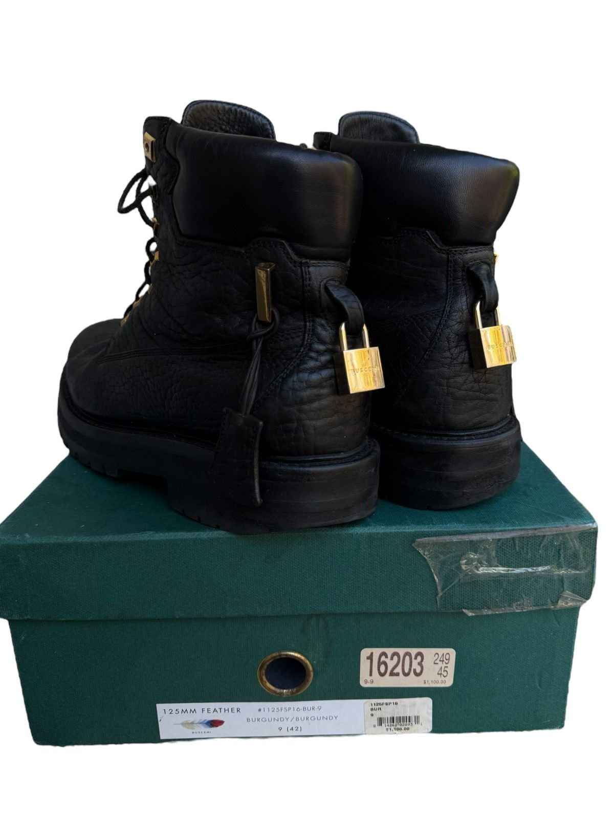 Buscemi Buscemi leather combat boots Size US 9.5 / EU 42-43 - 3 Thumbnail