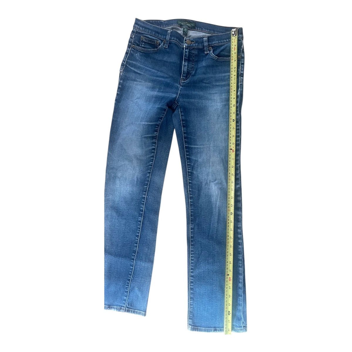 Ralph Lauren LRL Lauren Jeans Co. Modern Skinny Womens Jeans Size 8 Blue Size 30" / US 8 / IT 44 - 8 Thumbnail