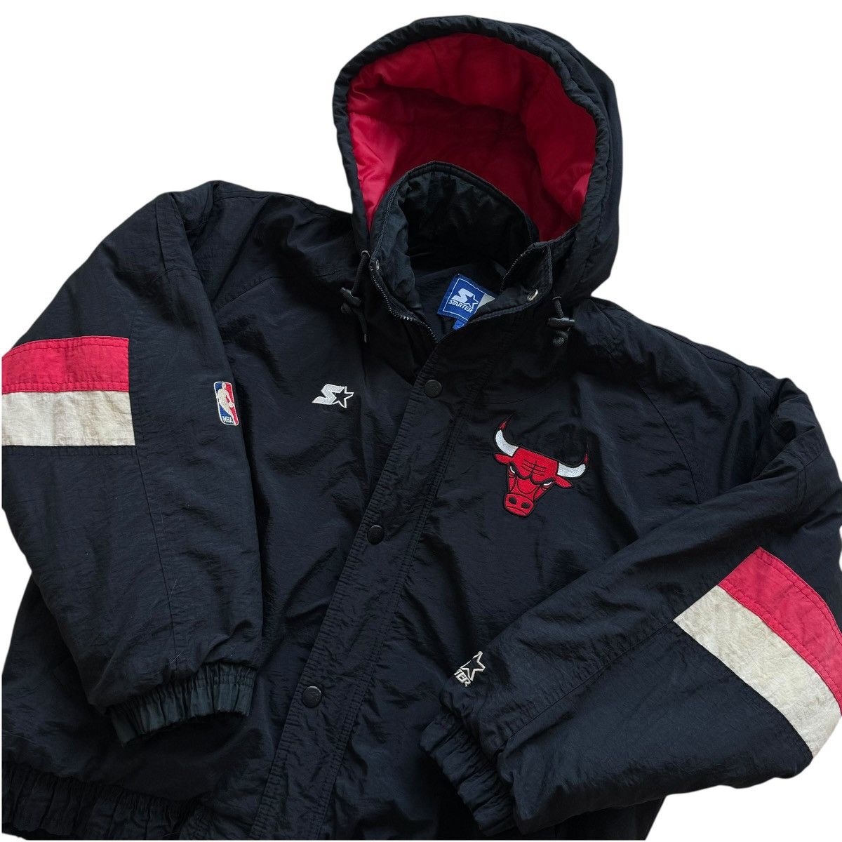 Starter vintage chicago bulls starter jacket michael jordan era Size US M / EU 48-50 / 2 - 3 Thumbnail