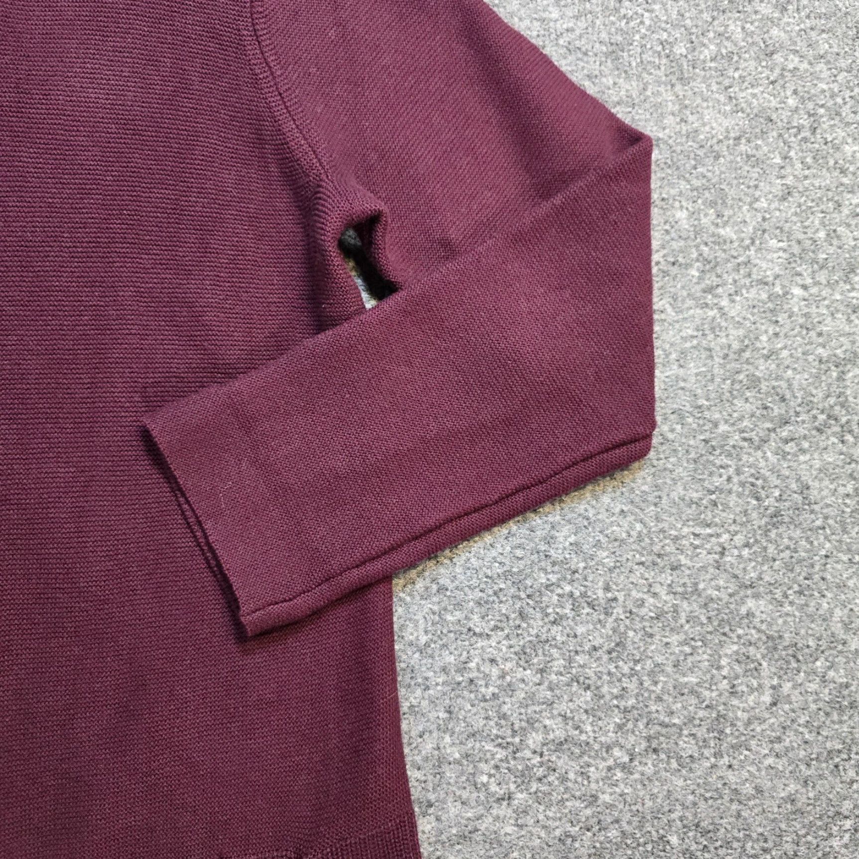 J. Jill J Jill Cardigan Womens Size Medium Red Burgundy Long Duster Sweater Capsule Size M / US 6-8 / IT 42-44 - 3 Thumbnail