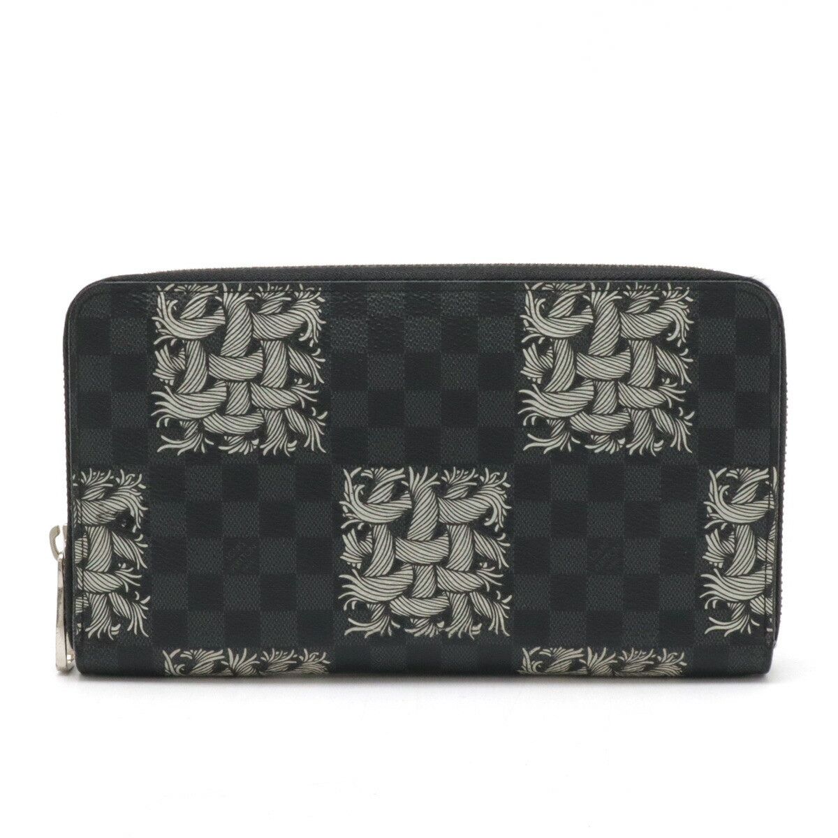 Louis Vuitton Louis Vuitton Louis Vuitton Christopher Nemeth Damier Graphite Long Wallet Canvas Long Wallet N61214 Size ONE SIZE - 1 Thumbnail
