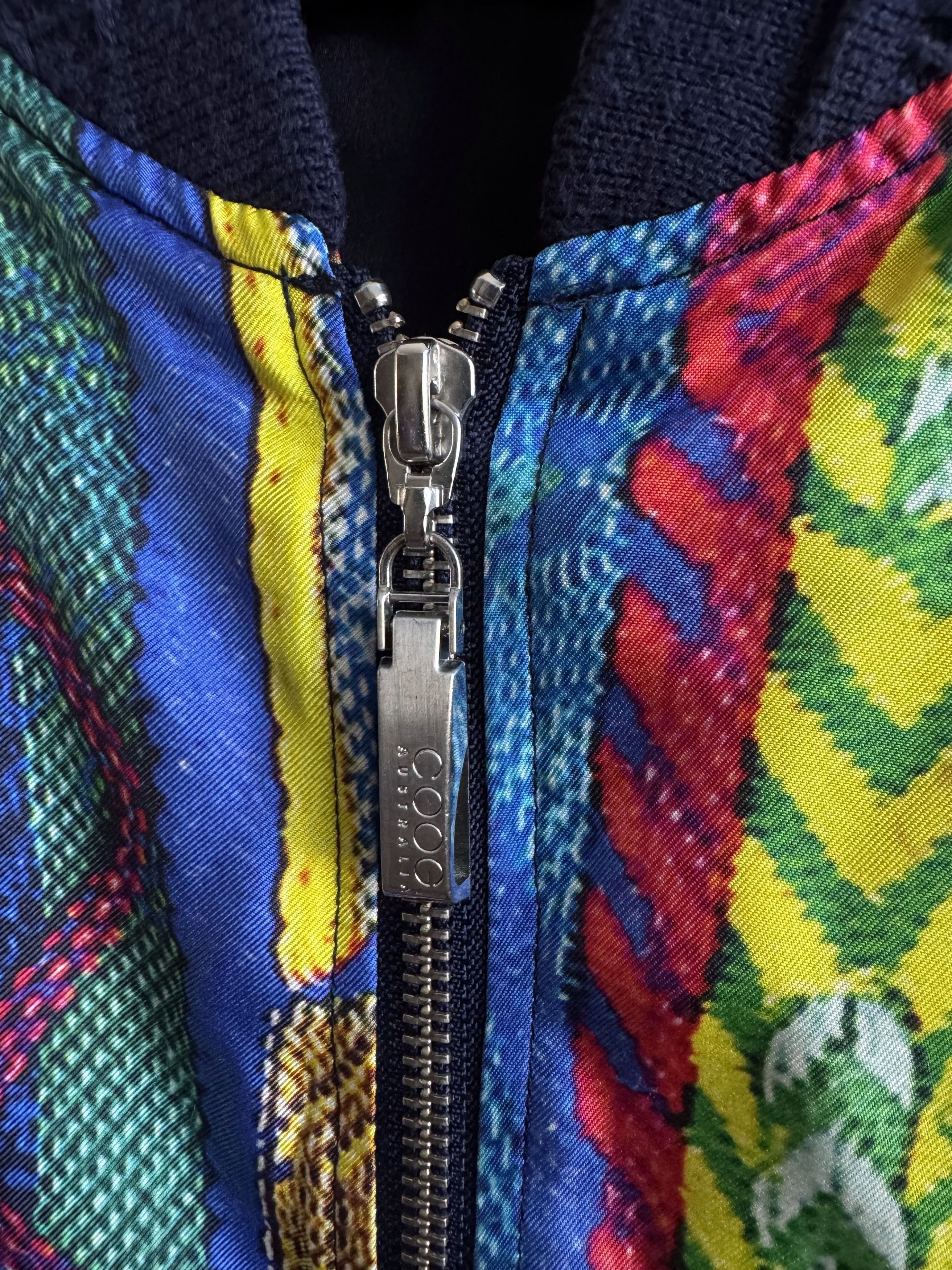 Coogi Coogi 3D Print Silk Jacket Size L Size US L / EU 52-54 / 3 - 5 Thumbnail