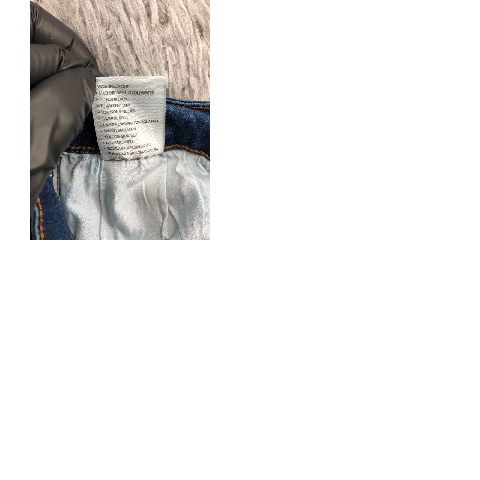 Vintage KanCan Skinny Jeans Women Juniors Size 7 Wash Blue Denim 5-Pocket Zip Button Mid Rise Inseam 29 in Sl Beige? Size 28" / US 6 / IT 42 - 9 Thumbnail