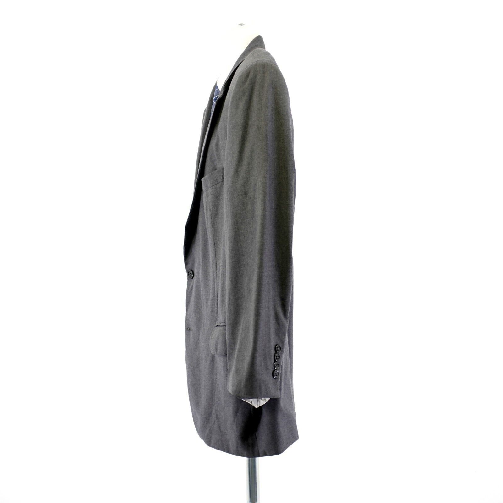 Jos. A. Bank DAMAGED Jos A Bank Portly Gray Wool 46R Tagged 46S 2 Button Size 46R - 5 Thumbnail
