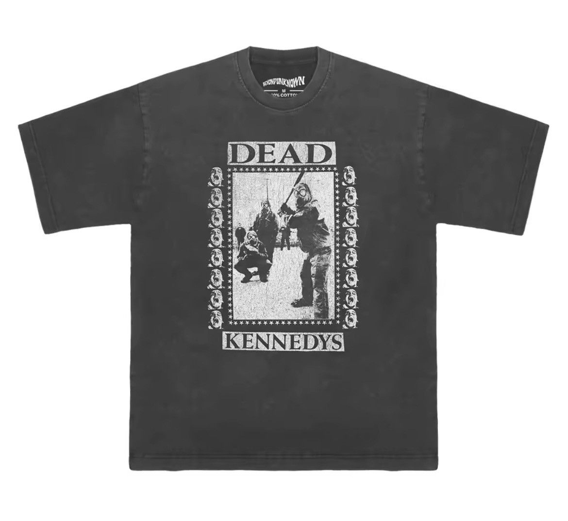 Vintage Dead Kennedys Graphic Printed Cotton Tshirt Size US XL / EU 56 / 4 - 7 Thumbnail