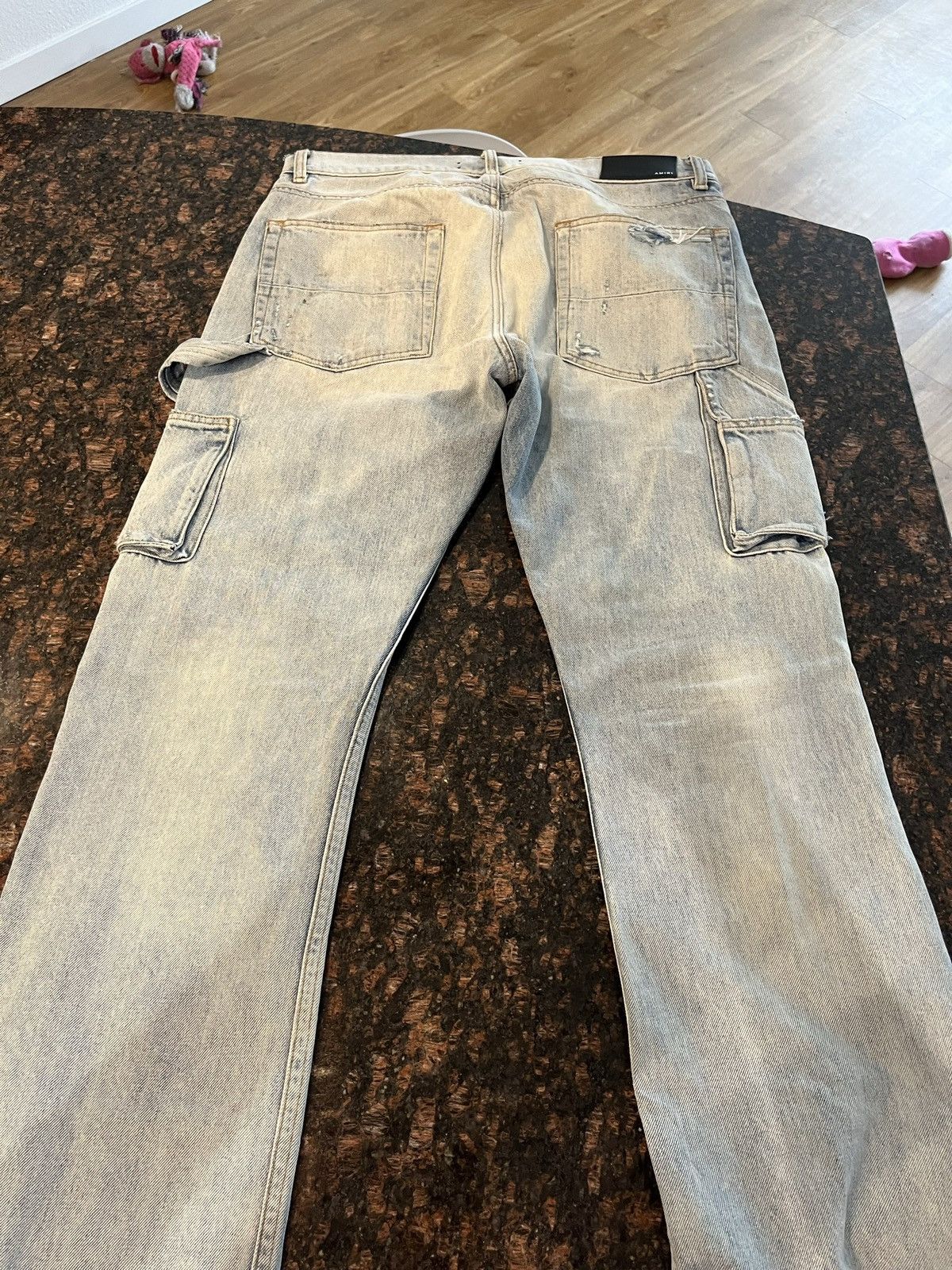 Amiri Amiri Straight Leg Carpenter Distressed Size US 32 / EU 48 - 5 Thumbnail