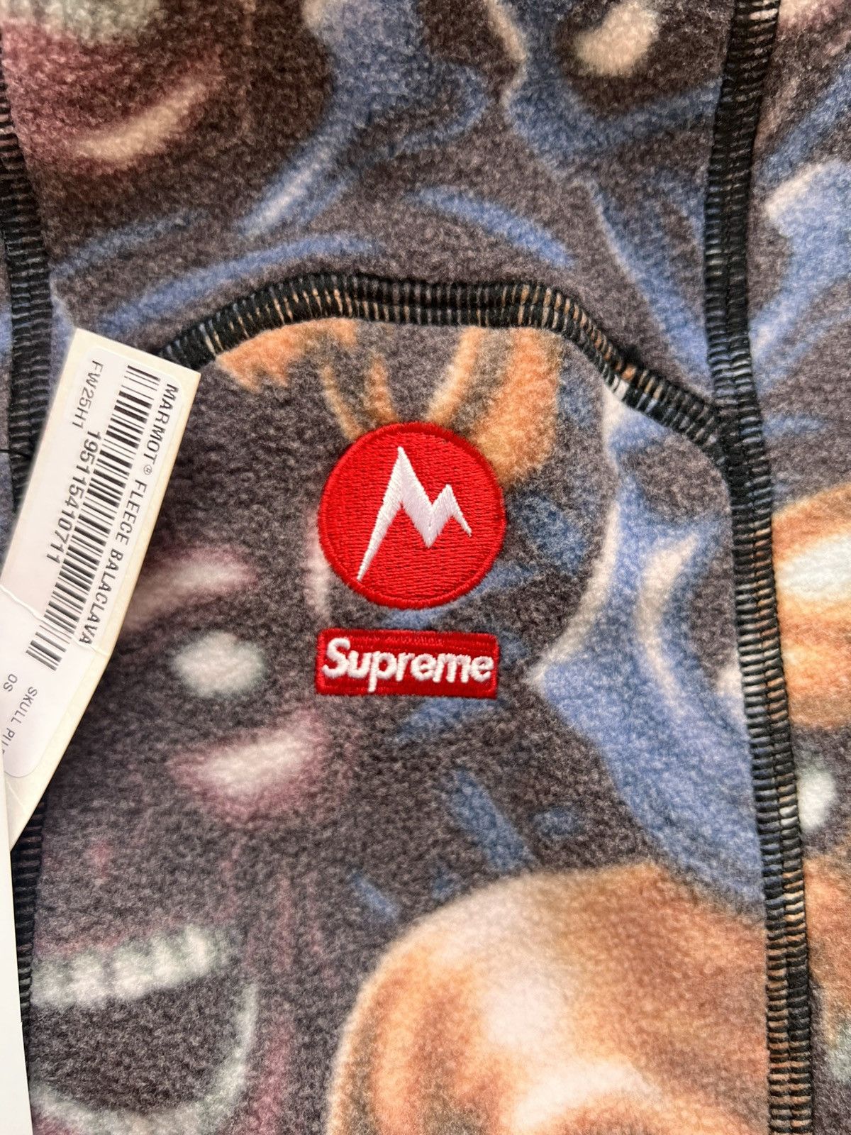 Supreme Supreme Marmot® Skull Pile Fleece Balaclava ski face mask Size ONE SIZE - 8 Thumbnail