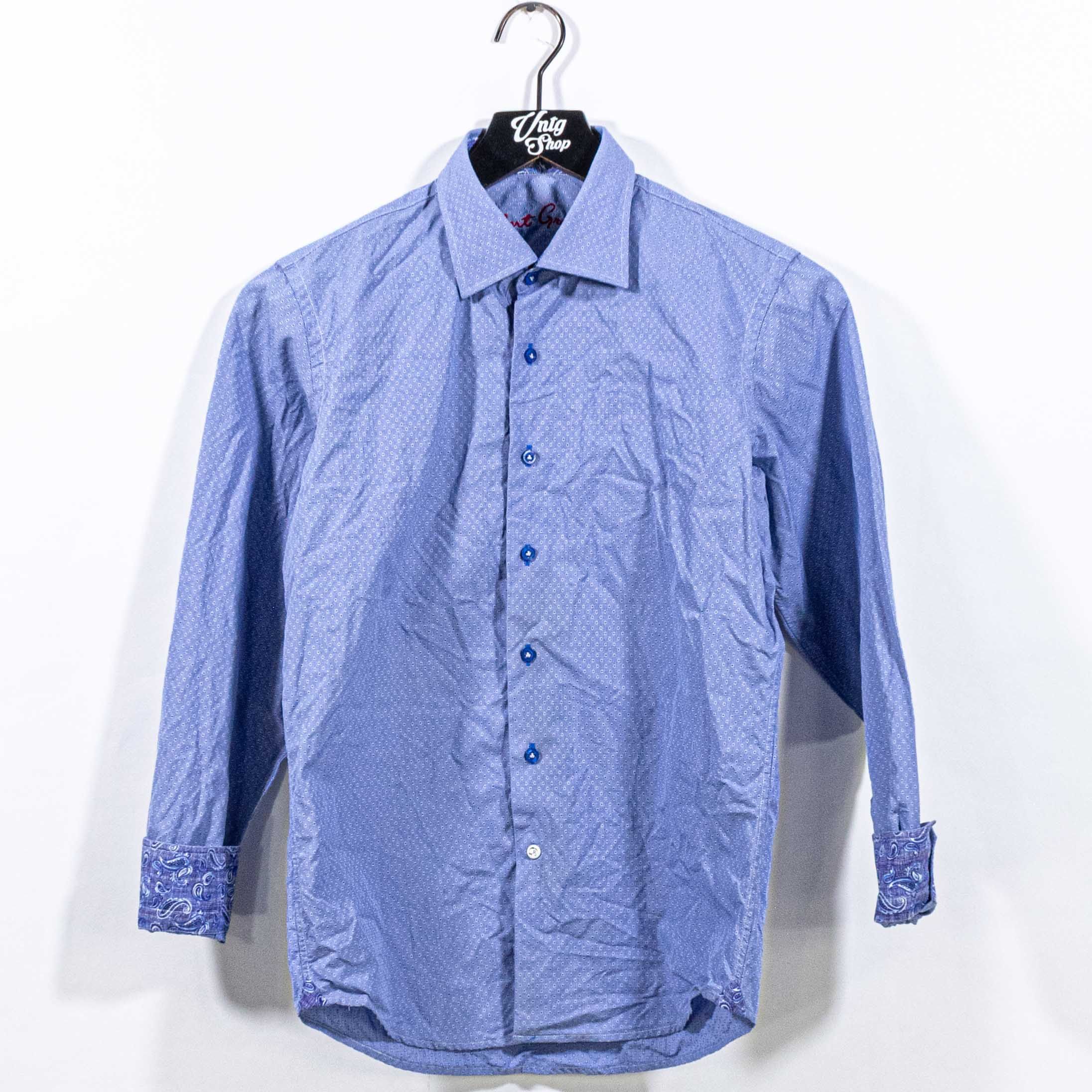 Robert Graham Youth Large Robert Graham Flip Cuff Button Dress Shirt Size US XS / EU 42 / 0 - 1 Thumbnail