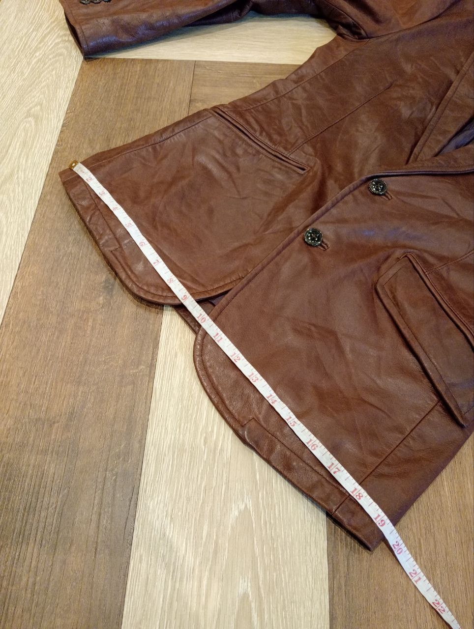 Tornado Mart TORNADO MART JAPAN LEATHER JACKET - SIZE L Size US L / EU 52-54 / 3 - 16 Thumbnail