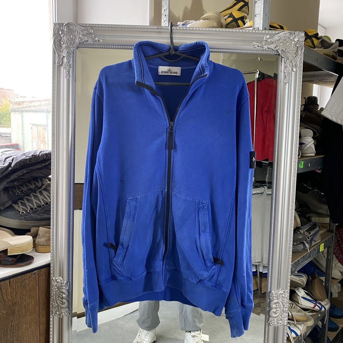 Stone Island Stone Island Zip up Hoodie Size US L / EU 52-54 / 3 - 1 Thumbnail