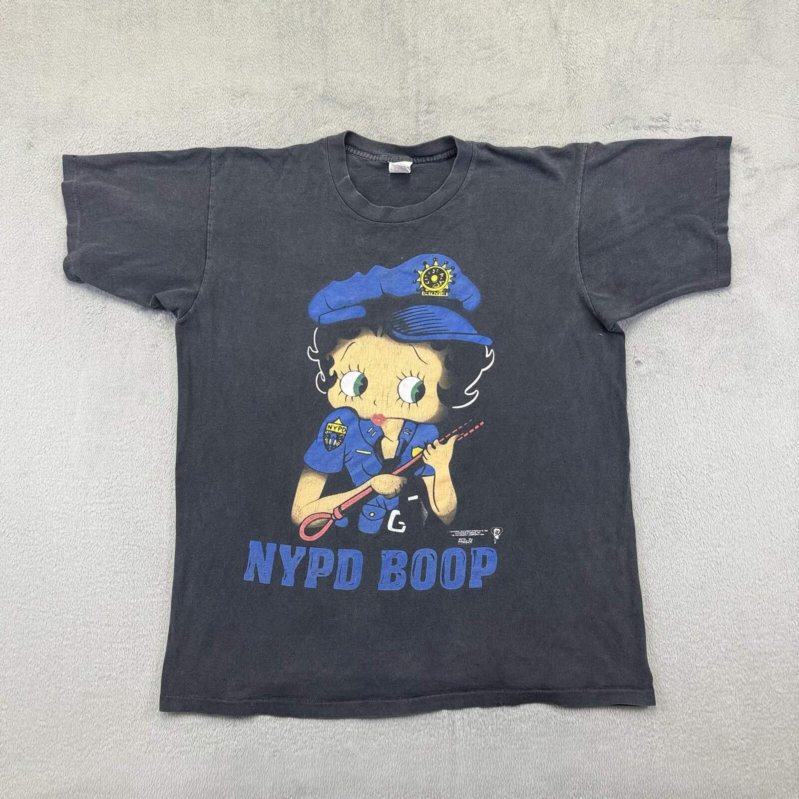 Other Freeze "Clothing For Cool People" Betty Boop NYPD Shirt Size ONE SIZE - 1 Thumbnail