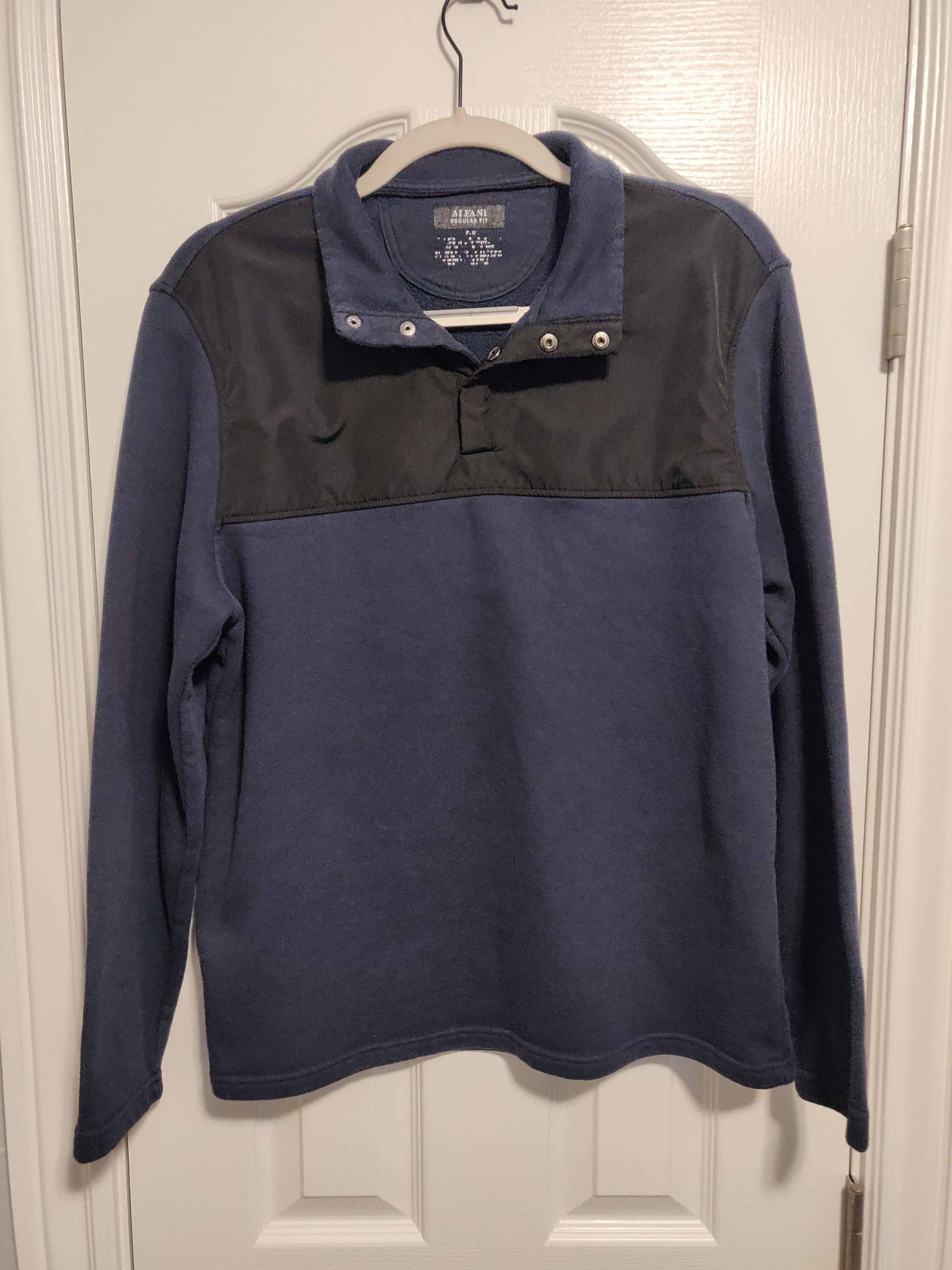 Alfani Alfani Quarter Button Jacket Size US M / EU 48-50 / 2 - 1 Thumbnail